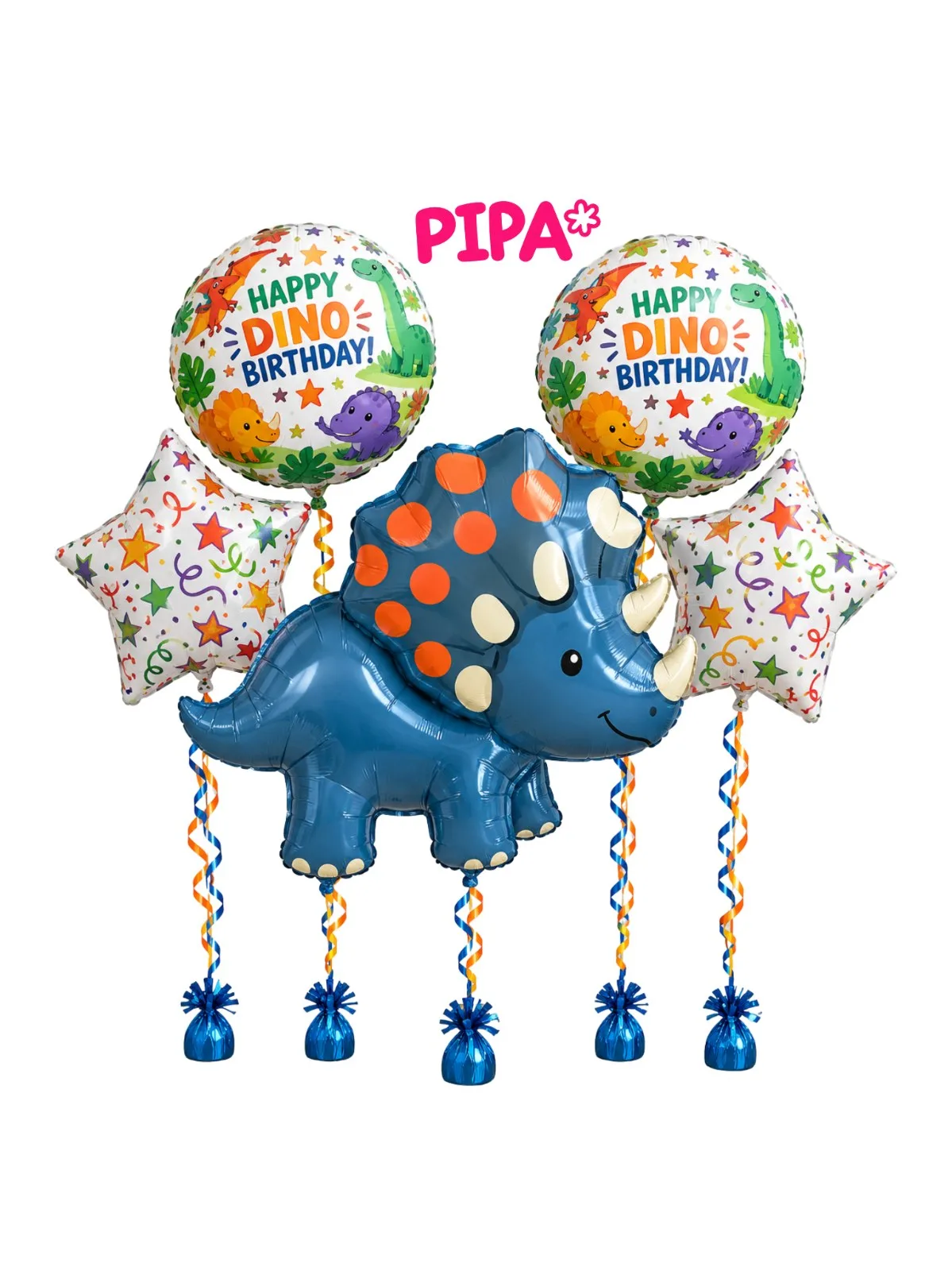 Set de globos dino, foto 2