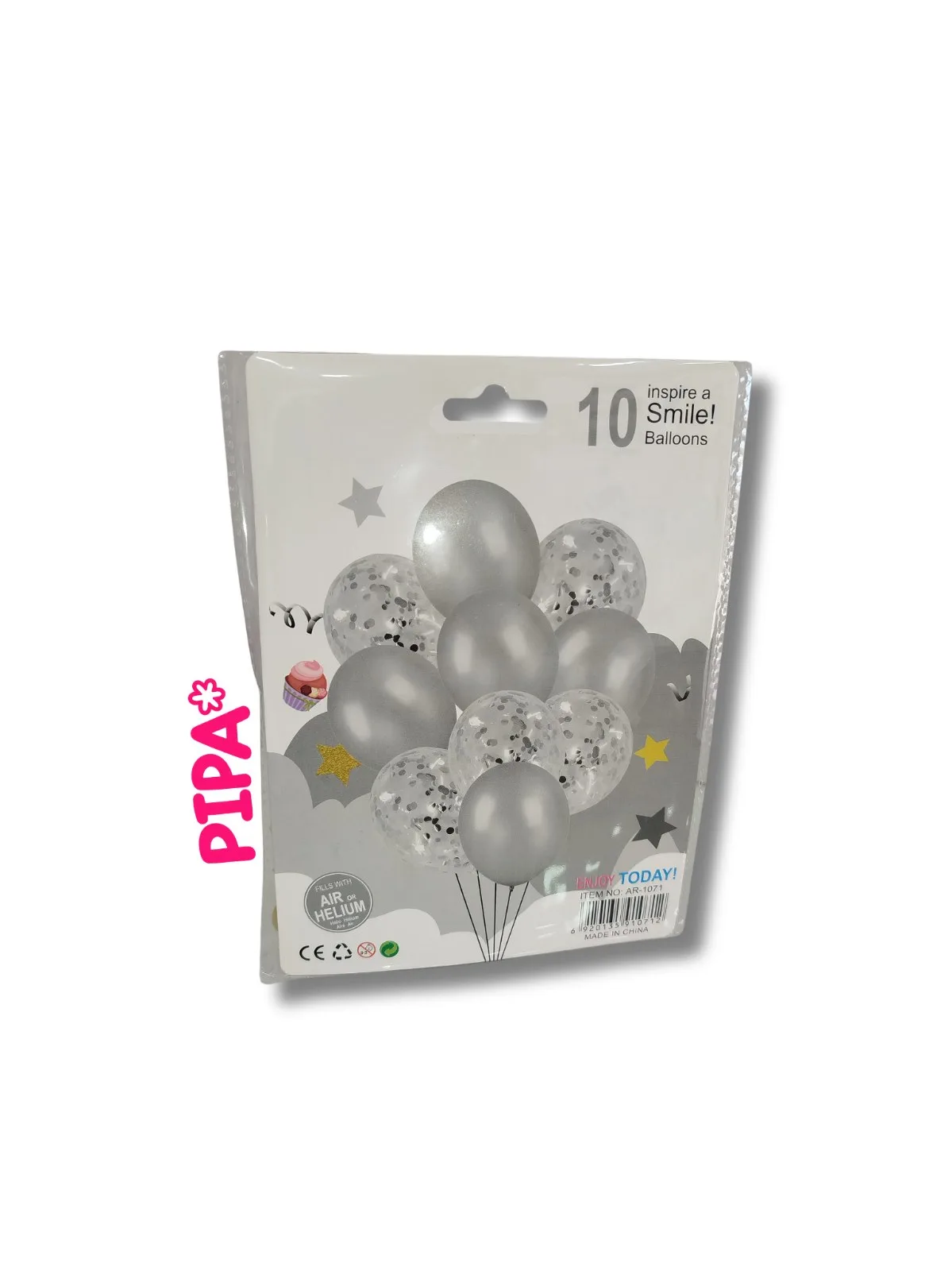 Mix de Globos para fiestas 10 unidades, foto 2
